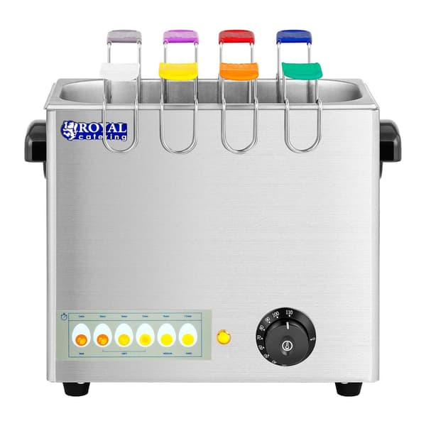 Munankeitin 8 munalle 2600W 30–110 °C + 4 munatelinettä