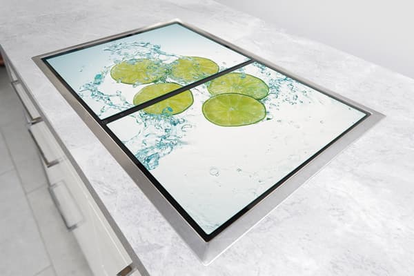 GLASBESKYTTELSESPLADE 75x52 LIME
