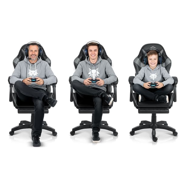 Sofotel Draknor II gamingstol svart och grå