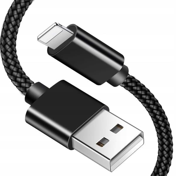 USB-KABEL TIL LIGHTNING TIL IPHONE HURTIGOPLADNING 3.0 Koanni kb2_CZARNY