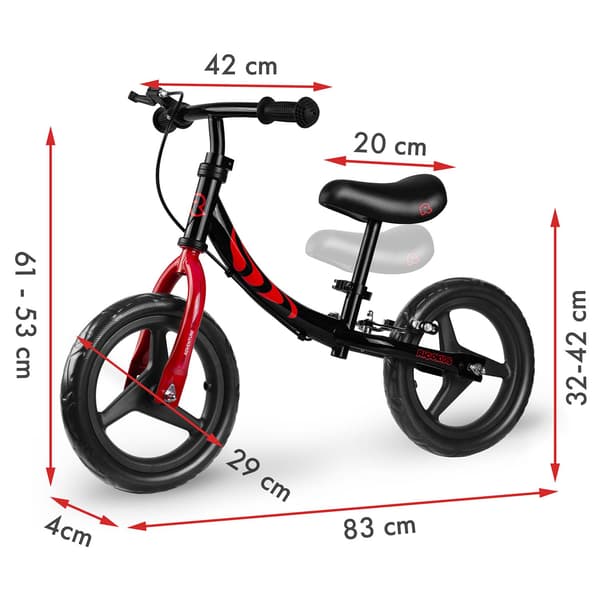 Ricokids Fun Adventure balanscykel för barn