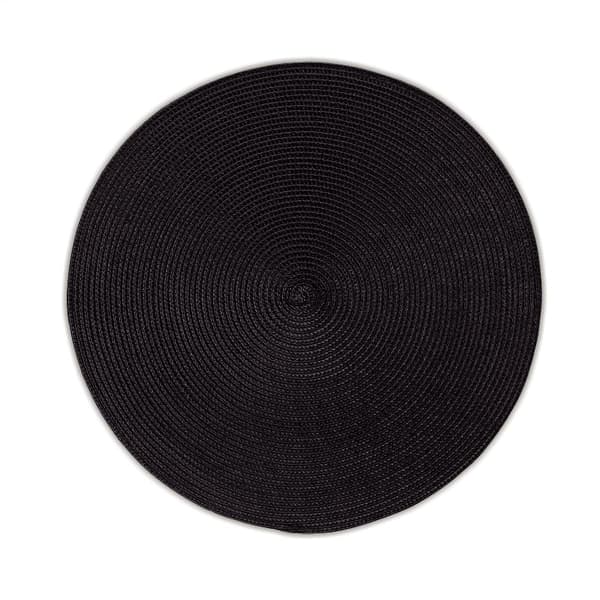 Kela-underlägg, diameter 38 cm, svart