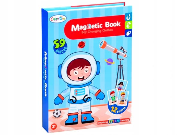 Magnetpussel TOY Book PROFESSIONS 59 bitar