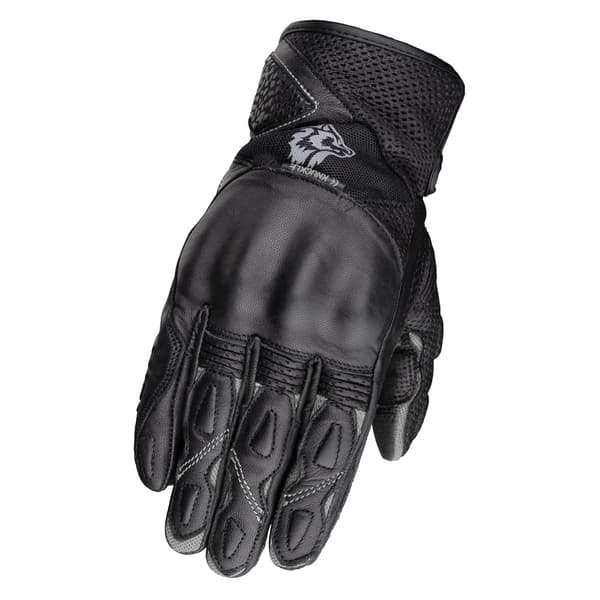 WOLF LÆDERHANDSKER TW67 GOKU AIR GRÅ XL