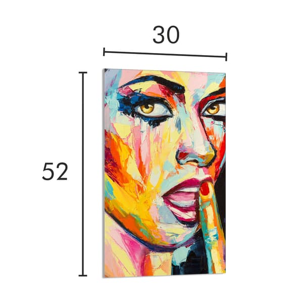 GLAS SKÄRBRÄDA 30x52 Kvinna