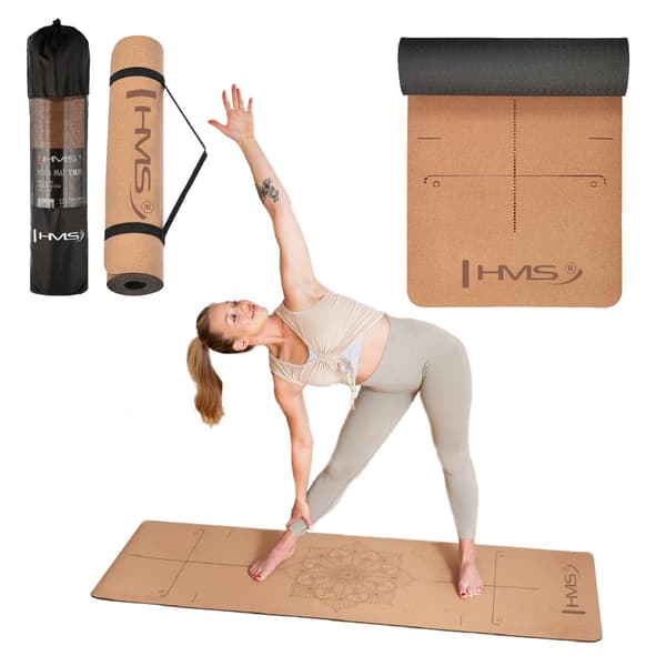 Yogamåtte TPE Cork YM11 HMS