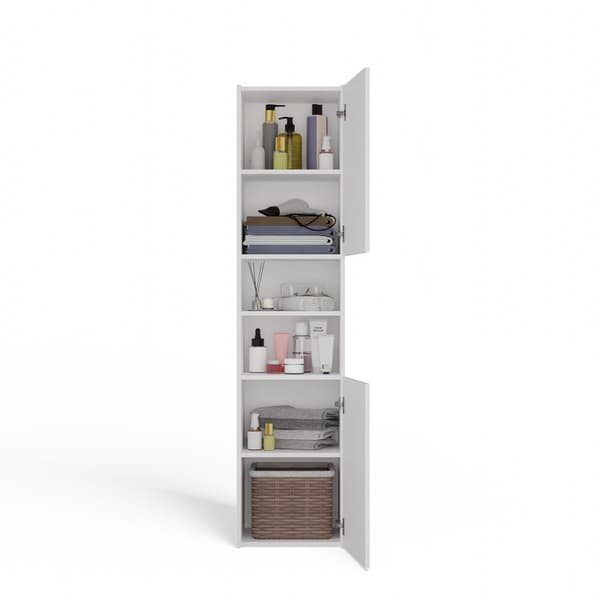 Sara S40 badrumsstolpe VIT