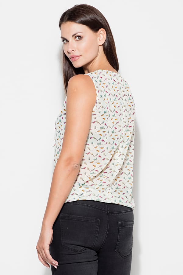 Blus K139 Ecru L