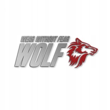 WOLF 2-LAGERS MC-BYXOR SKYDDSSKYDD SVART VITT XL