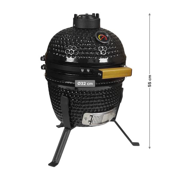 Keramisk kolgrill 13''