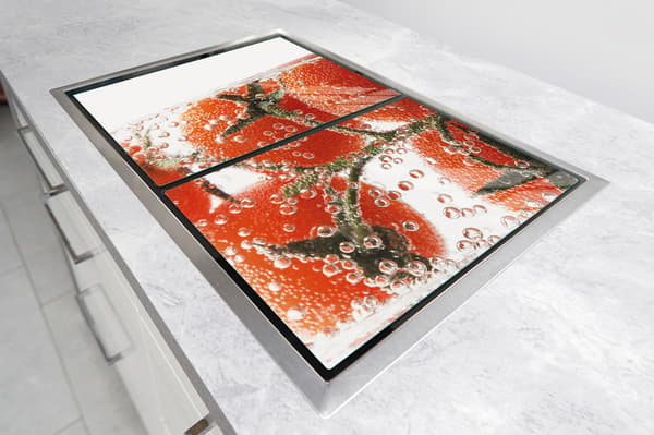 GLASSKYDDSPLATTA FÖR KÖK 2x35x52 TOMAT