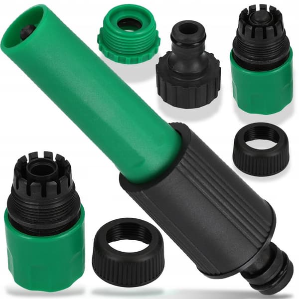 TG56191 UNIVERSAL TRÄDGÅRDSSLANGSPRINKLERKIT + 3x SNABBKOPPLINGSADAPTER