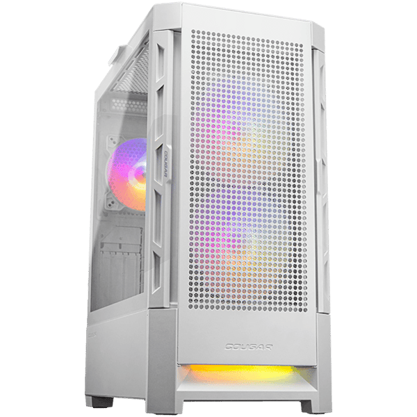 COUGAR Duoface RGB-chassi, Midi-Tower, Vit