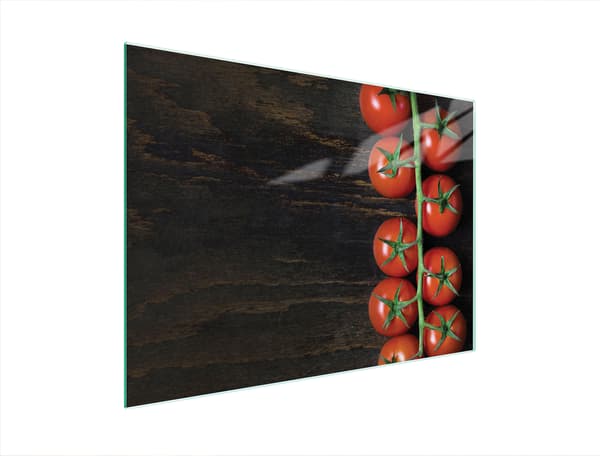 SKÄRBRÄDA I GLAS 40x30 TOMAT