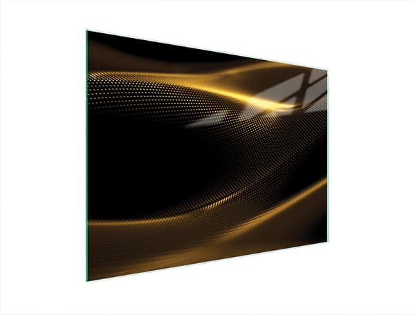 GLAS SKÆREBRÆT 40x30 GULD