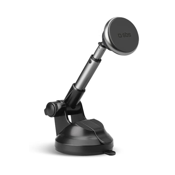 MagSafe Teleskopisk Smartphone Holder til Bil - Sort
