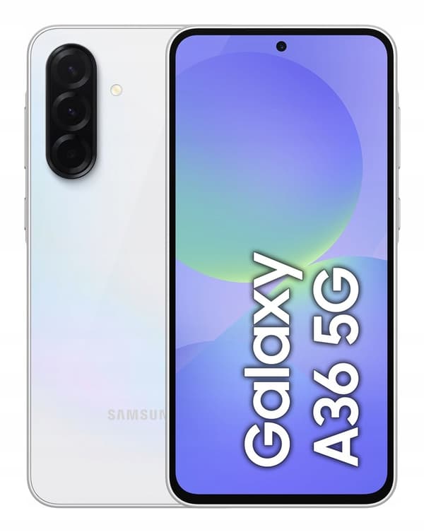 Smartfon Samsung Galaxy A36 (A366) 5G Dual SIM 6/128GB vit