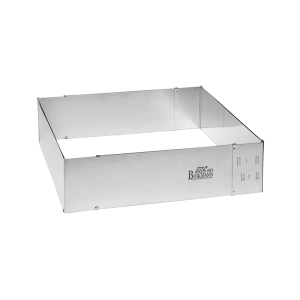 EASY BAKING rektangulär dessertkant - justerbar / Birkmann