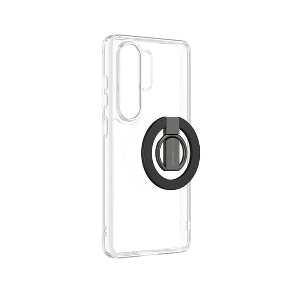 Samsung S26 Ultra Minimal Ring Set Skal - Transparent