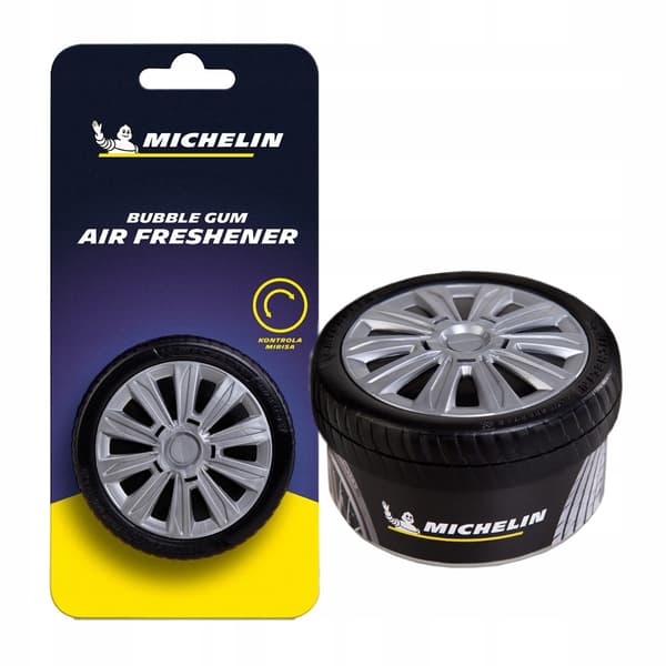 MICHELIN BILSCENT DÆK DÅSE BUBBLE GUM BIL LUFTFRISKER