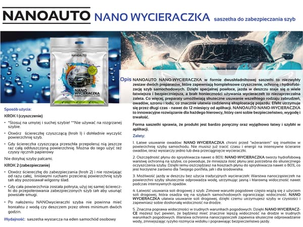 NANOAUTO USYNLIG VISKER 60ml/60ml
