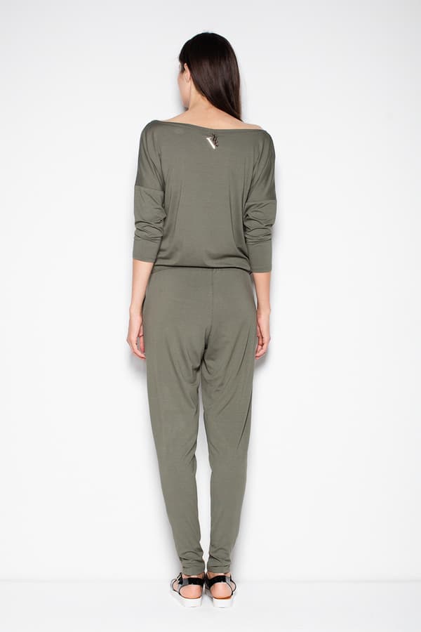 VT024 Oliven M Jumpsuit