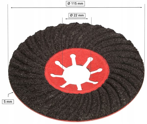 SUPERFLEX slibeskive 115mm gr 100