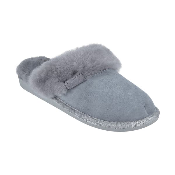DAME GRÅ CASHMERE TØFLER Fodtøj 36