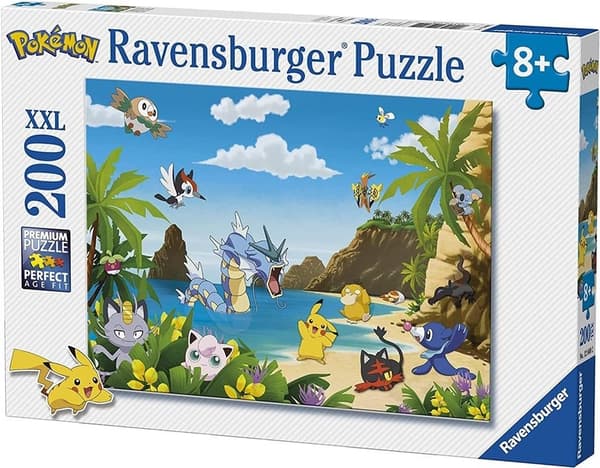 200 Pokémon-puslespil til børn