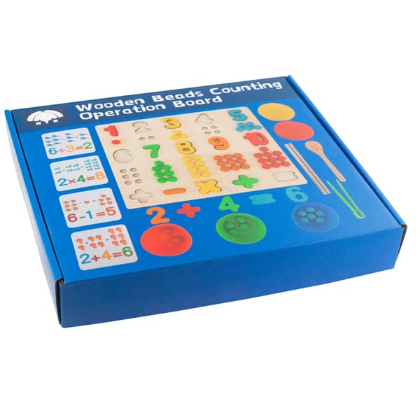 TG67012 Montessori träpussel matteinlärning