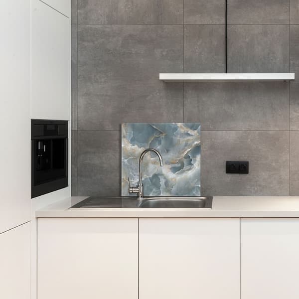 KEITTIÖN LASIPANEELI 65x60 Marmori