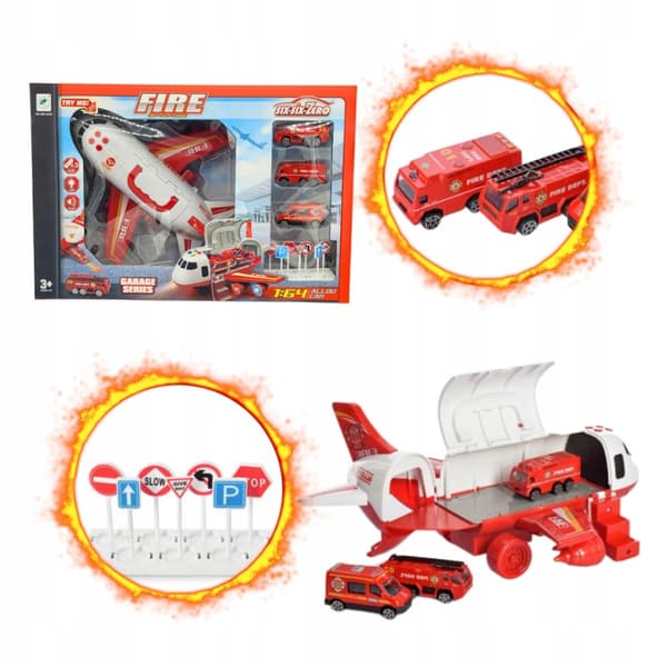FLY BRANDBILER LYS LYD STOR