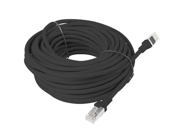 Lanberg UTP-patchkabel cat.5e 15m svart