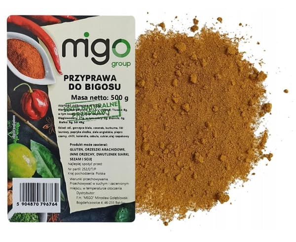 Bigos krydda (500g) - MIGOgroup