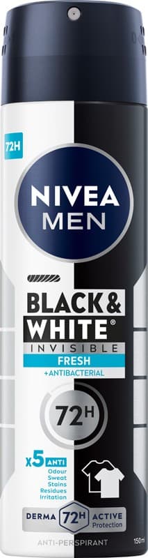 NIVEA Deodorant Spray til Mænd INVISIBLE FRESH 85974