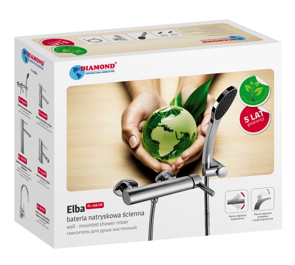 ELBA KROM BRUSERARMATUR