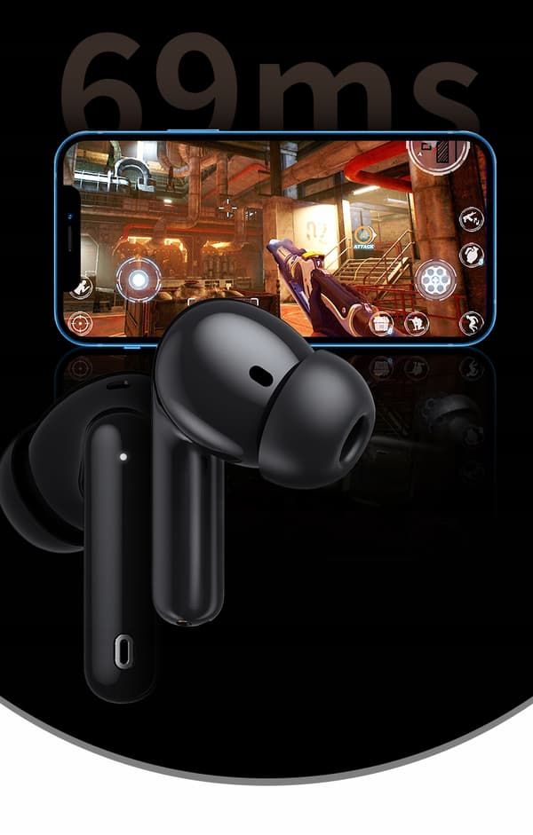 BEMI Tutti Wireless In-Ear Bluetooth 5.1 Hovedtelefoner Sort BBTATUTBB