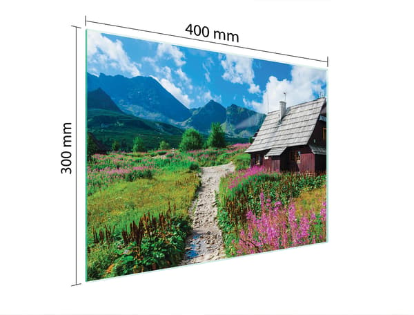 GLAS SKÆREBRÆT 40x30 PLADE
