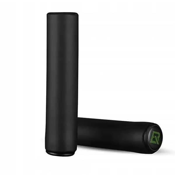Silikone skum cykelgreb, diameter 22 mm - sort