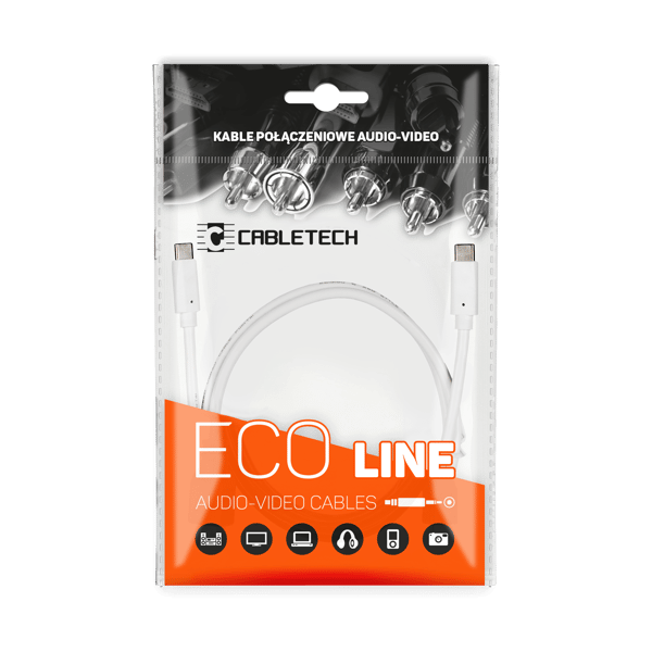 Kabel USB-C till USB-C han-han
