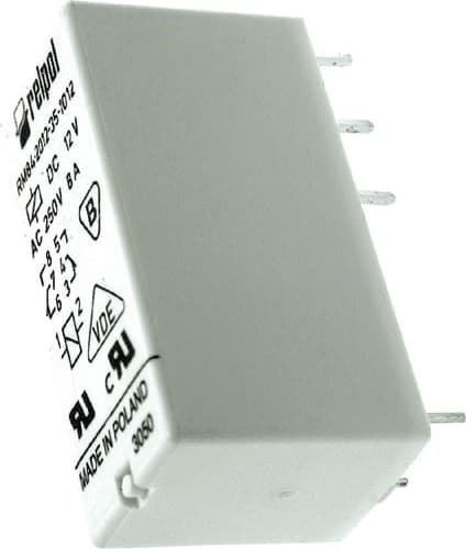 RELPOL RM84 12V/8A virtarele 2012-35-1012