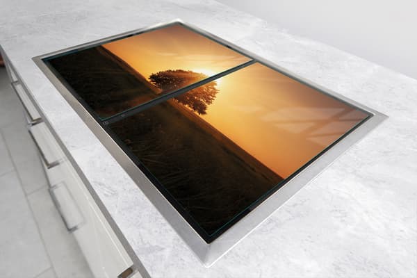 GLASBESKYTTELSESPLADE 75x52 TRÆ