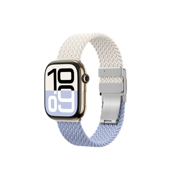Apple Watch 42mm Blend Rem 2-pak - Space Blue/Stellar