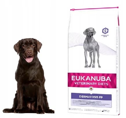 EUKANUBA Dermatosis Formula tørfoder til hunde til fødevareoverfølsomhed 12 kg