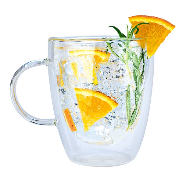 Aqualogis-lämpölasit 300 ml kahvalla
