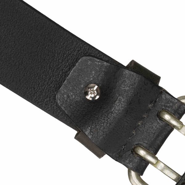 Bredt læderbælte PTN LTE-39-95-4617 Sort