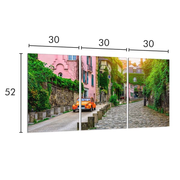 Lasinen suojalevy liedelle 3x30x52