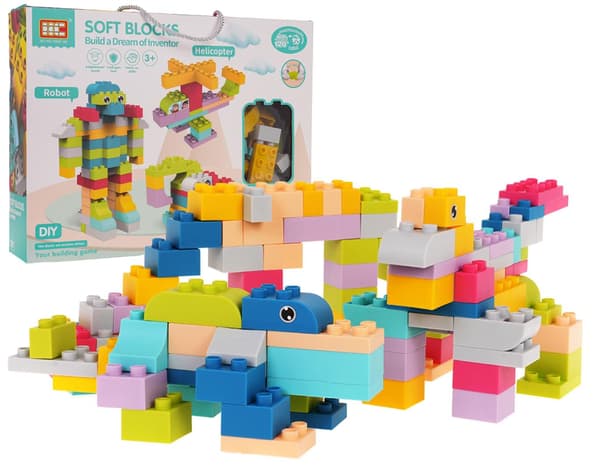 Mjuka blockset 126 delar.