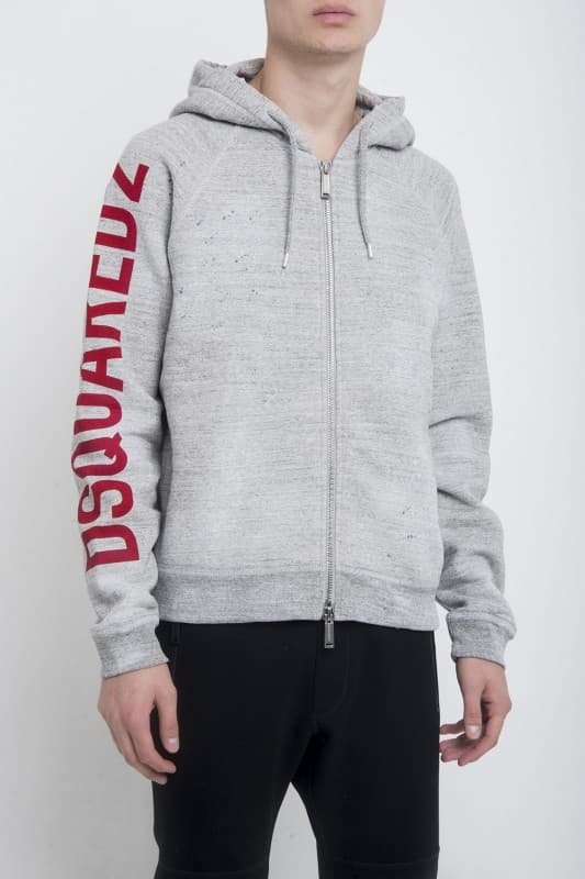 DSQUARED2 Herrluvtröja GRÅ - Storlek: XL