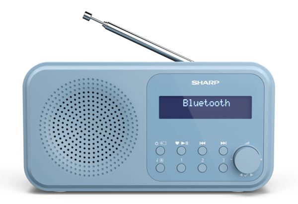 Sharp | Tokyo Digital Radio | DR-P420(BL) | Bluetooth | Blå | Bærbar | Trådløs forbindelse
